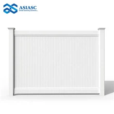 Fehér PVC kerítéspanel