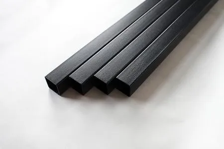 Horganyzott acél négyszögletes korlát